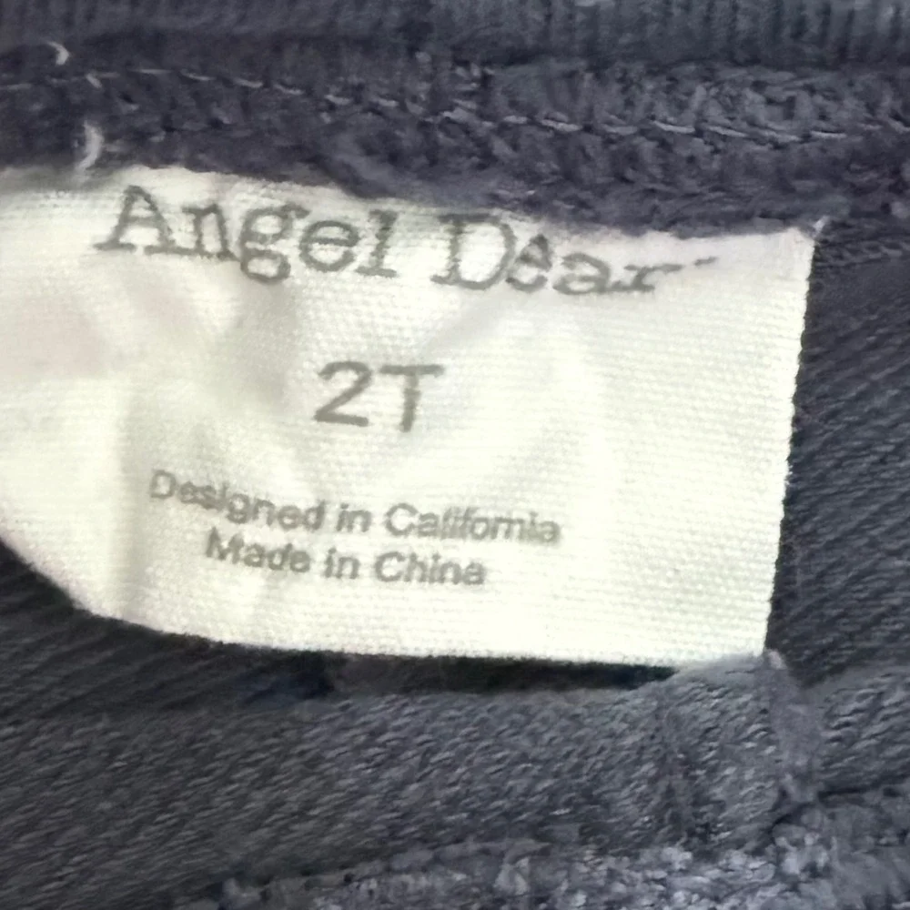 Angel Dear Toddler Jogger Pants 2T Blue Green Sweatpants Soft Cozy Lot‎ of 2